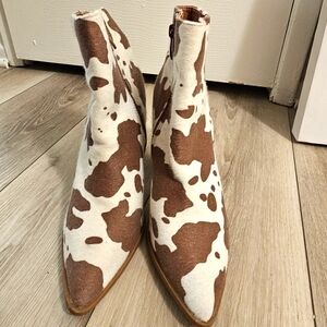 Cowhide Boots